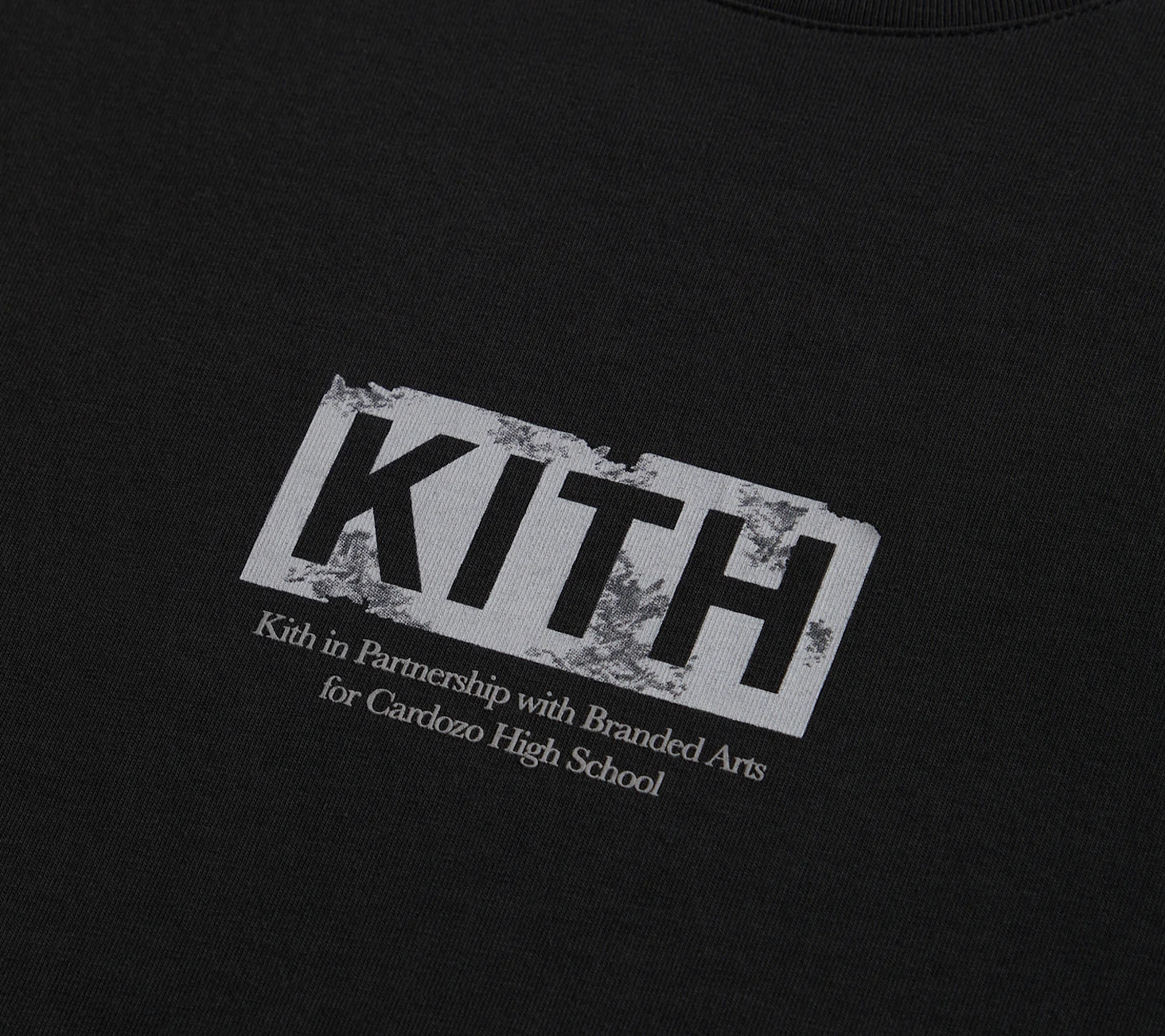 Kith for Daniel Arsham Box Logo Branded Arts Eroded Logo Student ...